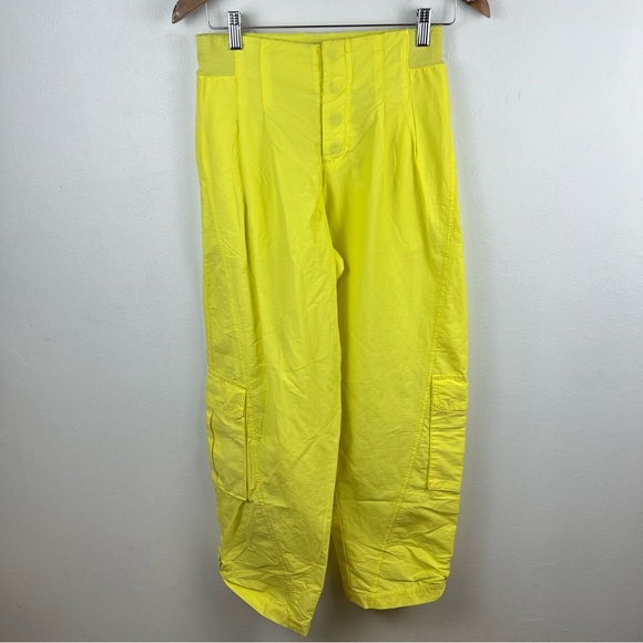 NEW Free People Mesmerize Me Cargo Pants - Afterglow - Picture 3 of 7